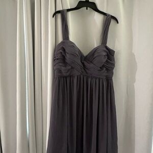 Elegant Gray Women's Dress